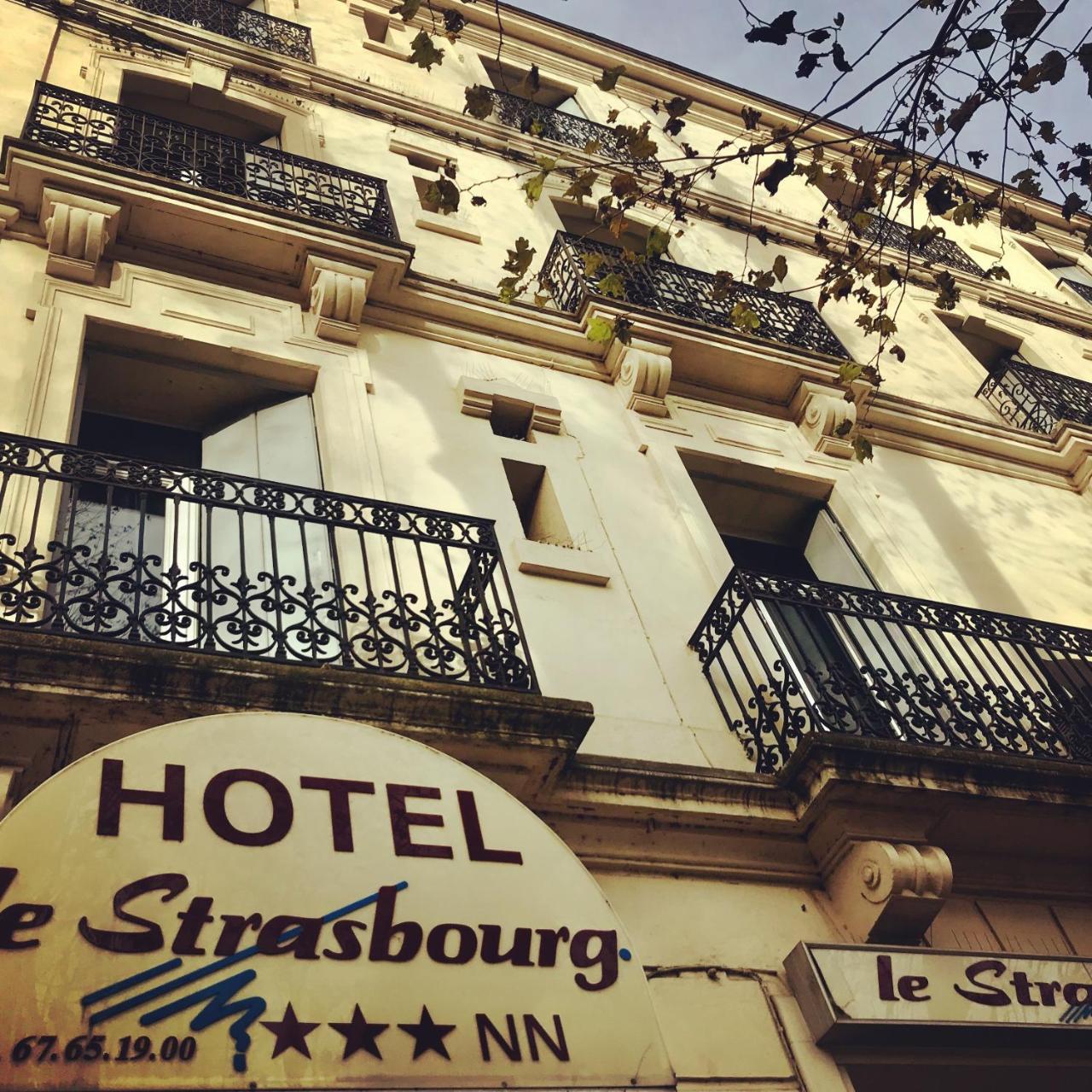 Le Strasbourg Hotel Монпелье Экстерьер фото